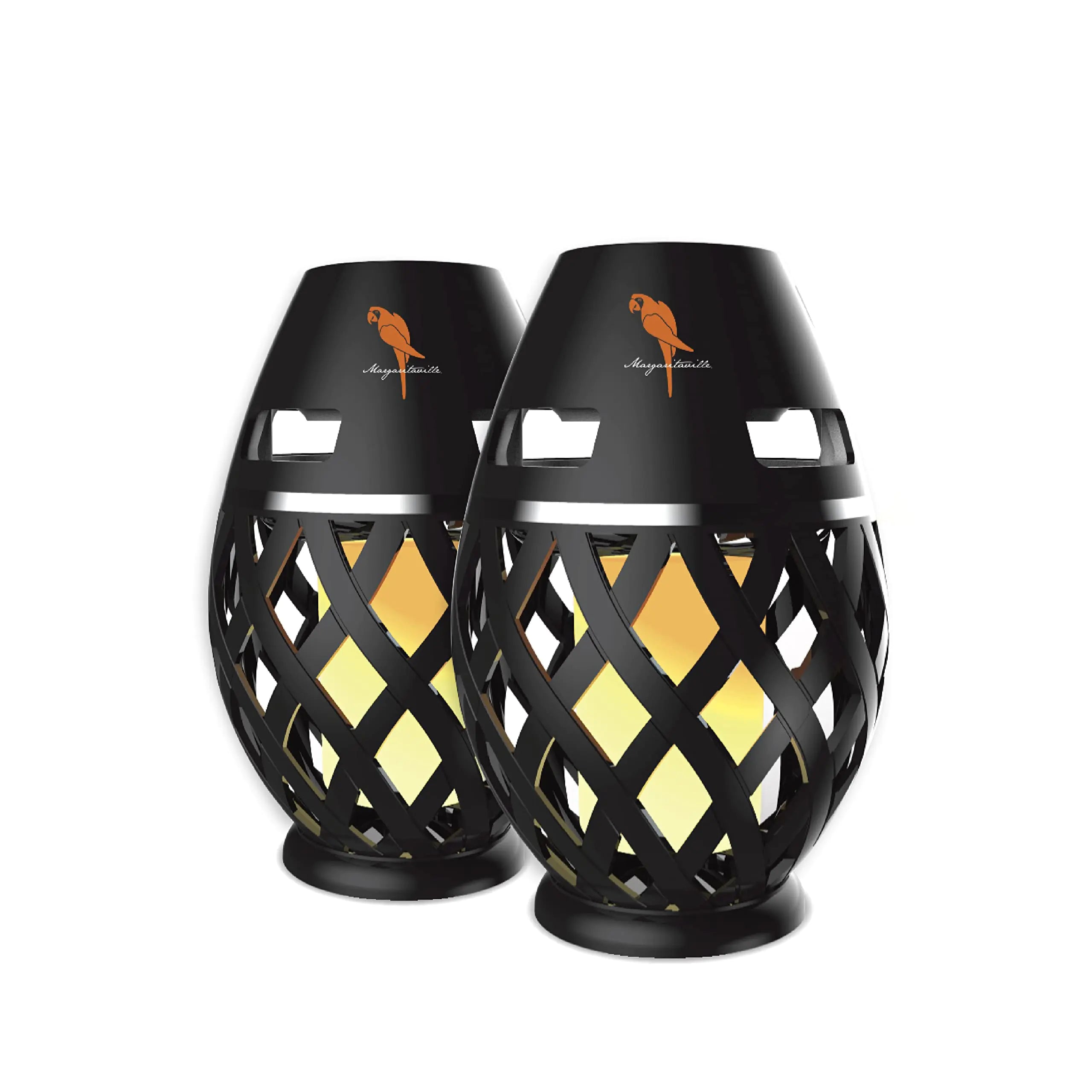 Margaritaville Antorcha Tiki - Altavoz Bluetooth Impermeable (Paquete de 2)
