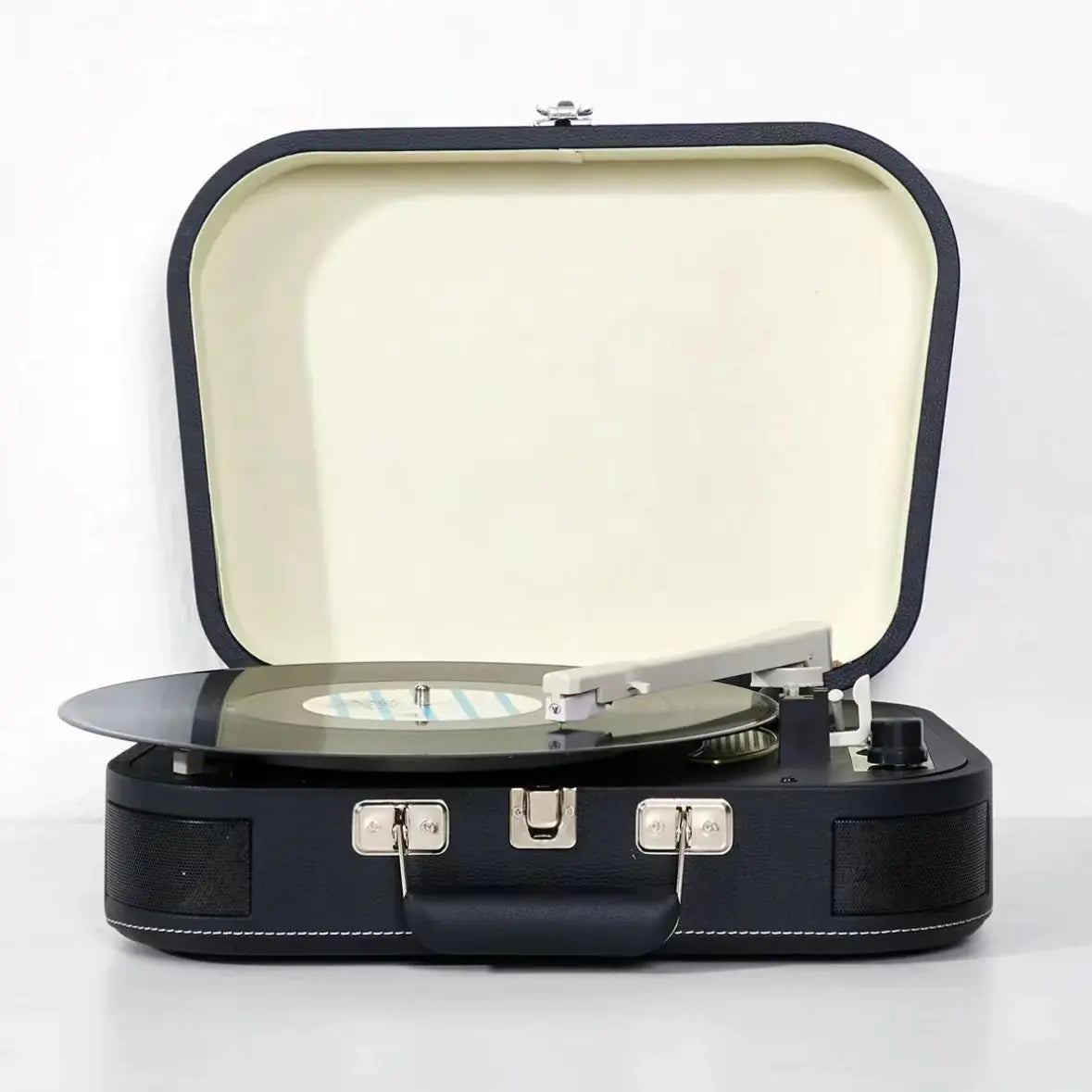 Retro Bluetooth Vinyl Record Player and Speaker Unit