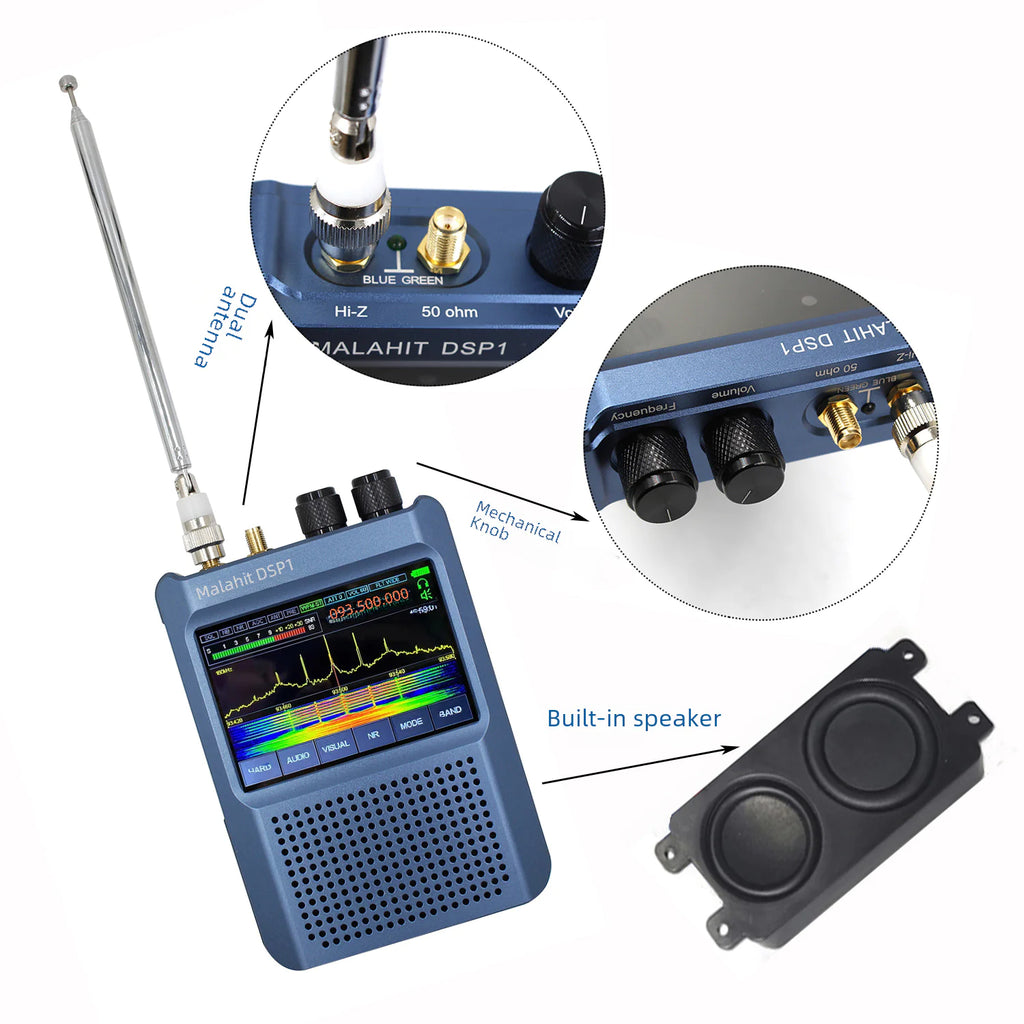 V9 Version 1.10D Malahit-DSP1 SDR Receiver