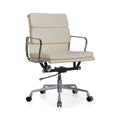 Ergonomic , Soft Upholstered Office Chair with Aluminum Frame